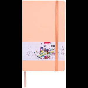 Bruynzeel bullet journal perzik notitieboek 13x21cm 140g/m² creatief.