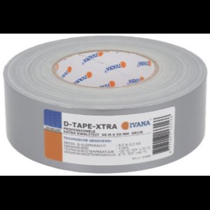 Ivana D-Tape Extra grijs - 50mmx50mtr