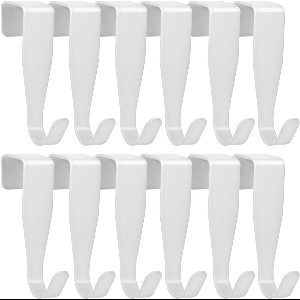 Smoakez - Set van 16 kastdeurhaken voor keukenkasten en deurhangers - Organizer voor keukenkasten