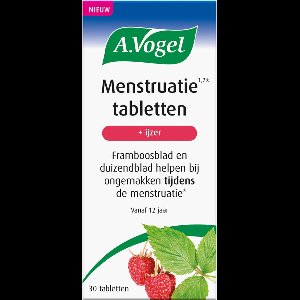 A.Vogel Menstruatie tabletten - Helpt bij ongemakken tijdens de menstruatie - 30 st