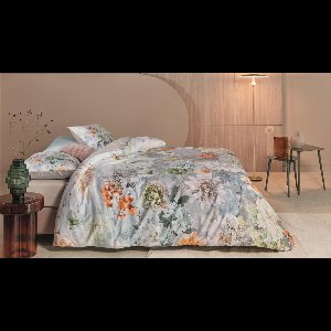 Kardol Established dekbedovertrek - Tweepersoons - 200x200/220 - Blauw Grijs