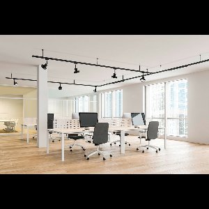 LED Railverlichting - Track Spot - Trion Dual Ribon - 2 Fase - 3.5W - Warm Wit 3000K - Dimbaar - Rechthoek - Mat Nikkel - Aluminium