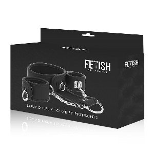 FETISH SUBMISSIVE BONDAGE | Fetish Submissive Leather And Handcuffs Vegan Leather