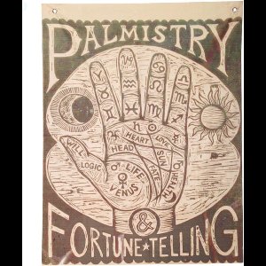 FIESTAS GUIRCA, S.L. - Waarzegster poster decoratie - Decoratie > Muur-, deur- en raamdecoratie