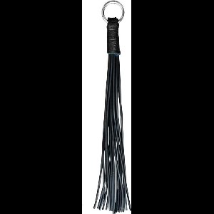 XX-Dreamtoys – PVC vinger zweep Zwart