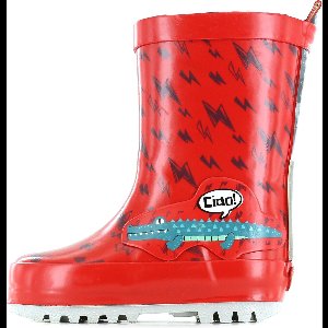 Regenlaarzen | Jongens | Red | Textiel | Go Banana's | Maat 24