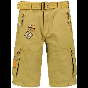 Geographical Norway Heren Korte Broek Met Riem Paintball - M