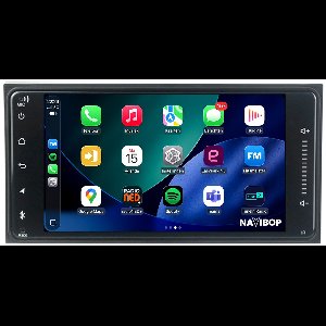Geschikt voor Daihatsu Terios (1999 t/m 2013) | 7 inch Android 15.0 CarPlay autoradio | Draadloos CarPlay & Android Auto | 2GB RAM + 32GB | Mic, Camera (AHD) & DAB+ | Bluetooth & WiFi | NAVIBOP NB-1956 | Bouwjaar 1999 t/m 2013