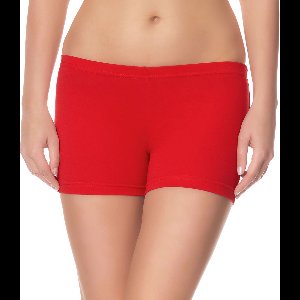 Ladeheid Dames Leggings - Zwangerschapskleding – Kort – Katoen – Rood18 – 44/46 LA-MA-Shorts-Short
