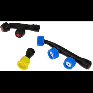 GEKO 3-delige sproeikopset - veelzijdig - voor elektrische rugspuit