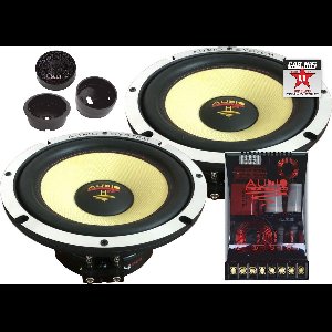 Audio System H 165 EVO 2-4 Helon Series H165-4 2-OHM 16,5 cm dubbel composysteem EXTREM KICKBASS luidspreker 2 x 320W RMS