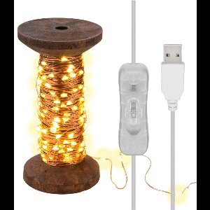 Goobay 60342, Sprookjesverlichting, Bruin, Transparant, IP20, Transparant, 150 lampen, LED