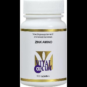 Vital Cell Life Zink amino 15mg 100 Tabletten