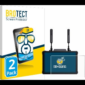 BROTECT - Screenprotector voor Hollyland Pyro 7 - Folie Beschermfolie transparant 2 Stuks