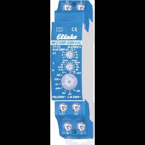 Eltako 23100001 MFZ12NP-230V+UC Tijdrelais Multifunctioneel 230 V 1 stuk(s) Tijdsduur: 0.1 s - 40 h 1x NO