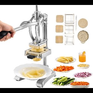 VEVOR Commerciële Frietsnijder Groentesnijder met Sapcentrifuge