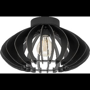 EGLO Cossano 3 Plafondlamp - E27 - Ø 38 cm - Zwart