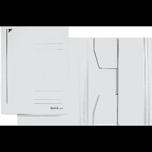 LEITZ dossiermap / jurismap, DIN A4, karton 430 g/m2, wit