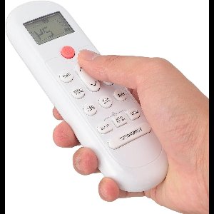 TheLau - Vervangende afstandsbediening voor airconditioning - 0010404555A/B compatibel - AC conditioneringscontroller