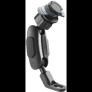 Optiline Telefoonhouder - 10mm - Spiegel of Via Schroefmontage - Geschikt voor Scooter - Motor