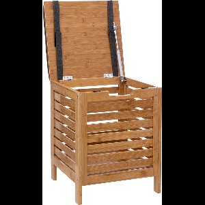 5Five Bamboe opbergbank met kussen