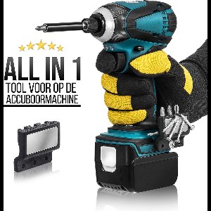 BITFIXBitset professional houder| Bitset houder| bitjes houder voor boormachine | bithouder magnetisch | bithouder schroevendraaier |boortjes set houder voor accu boormachines