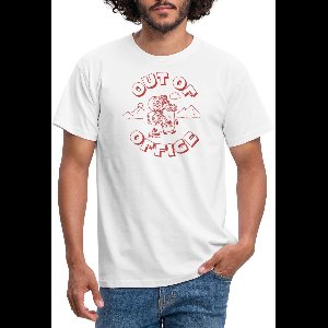 Minions Stuart Bob Kevin Out Of Office T-Shirt Heren