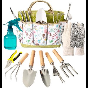 Unyqoos® Negen Delige Tuingereedschap Set voor Efficiënt en Comfortabel Tuinieren