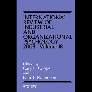 International Review of Industrial and Organizational Psychology