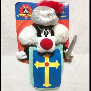 Looney Tunes Sylvester Als Ridder Poppekast Pop