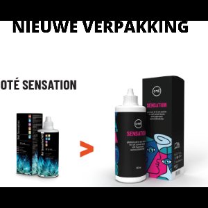 Oté Sensation All-in-one 1 x 360 ml + lenshouder - Lenzenvloeistof
