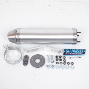 uitlaatdemper giannelli voor motorfiets derbi 50 senda r drd 2002 tot 2004 nieuw