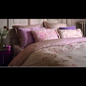 Pip Studio Bamboo Blossom dekbedovertrek - Tweepersoons - 200 x 200/220 cm - Khaki