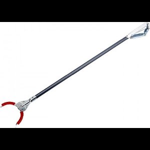 Flora afvalgrijper met metalen bekken  90 cm met GRATIS veiligheidsvest. Grijper van top kwaliteit.