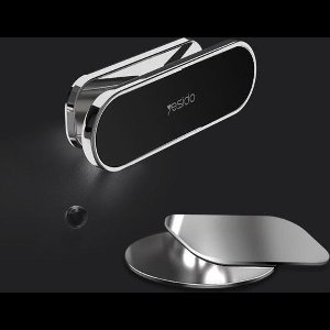 YESIDO 82 - Magneet 360° Rotatie Telefoonhouder - Sterk Magneet - Telefoonhouder - Stabiele Telefoonhouder - Magneet voor in de auto, thuis en keuken - Goede Kwaliteit Magneten