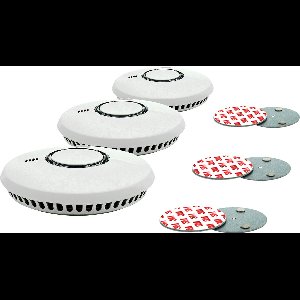 FireAngel ST-622-BNLT rookmelders + montageset magnetisch, set van 3 stuks