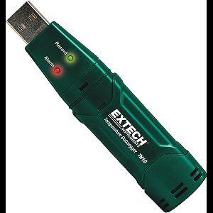 Extech TH10 - temperatuur - datalogger - usb - 32000 meetpunten- 1 jaar batterij
