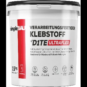 SimpleBau KLEBSTOFF D1TE 1,5KG kant-en-klare Lijm voor tegel