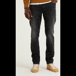 CHASIN' Jeans Heren - Relaxte Fit Jeans - Iron Onyx - Broek - Zwart