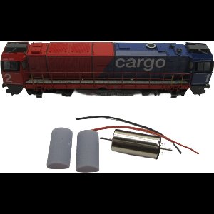 micromotor NH004 motor ombouwset voor Hobbytrain G2000
