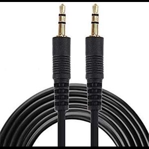 LuxeBass Aux Kabel Stereo Audiokabel - Jack 3.5mm naar Jack 3.5mm - 1m