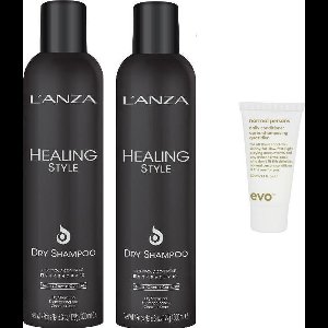 2x L'Anza Healing Style Dry Shampoo Hold 1. + WILLEKEURIG Travel Size