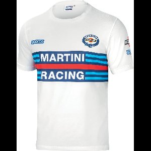 Sparco T-Shirt Martini Racing Replica - wit / 2xl
