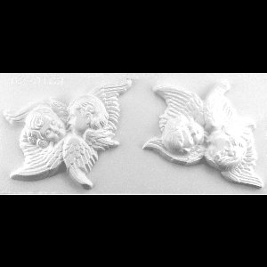 Vaessen Creative Gipsvorm - 2 engelenduo's