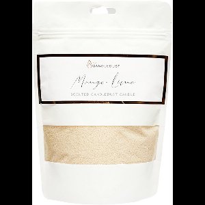 Kerstmis deal kaarsenzand The Candledust Navulzak 330 gram DIY kaarsen maken in 3 seconden duurzaam zero waste geurkaars 70 uur brandduur Mango Lime winter promotie ideaal kerstcadeau cadeaus voor kerst feestdagen actie