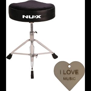 NUX - Drum Kruk - Ergonomisch - Comfortabel Design - Kruk