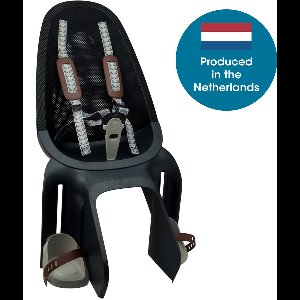 Qibbel Air Cortina Lisbon Fietststoeltje Achter Bagagedrager bevestiging -Quick Connect - Lisbon blauw