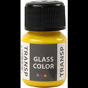 Creotime Glas- & Porseleinverf Glass Color 30 Ml Geel
