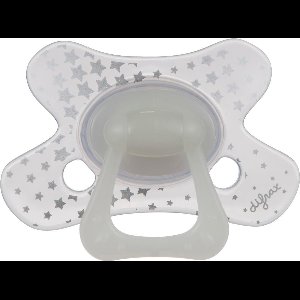 Difrax Fopspeen 18+ Maanden Dental - Glow in the Dark - Orthodontische speen - 1 stuk