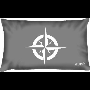 Sierkussen - Buitenkussen Men In Waterafstotend Bootkussen Kompas - Multicolor - 60 Cm X 40 Cm